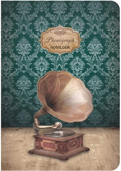 Scrikss Retro Phonograph Multi Defter