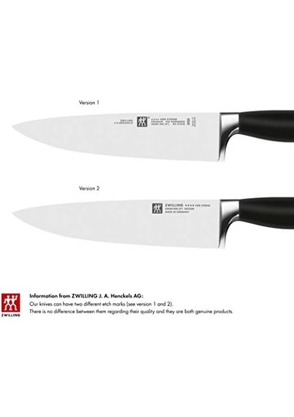 Four Star Satır, Paslanmaz Çelik, Siyah modelleri