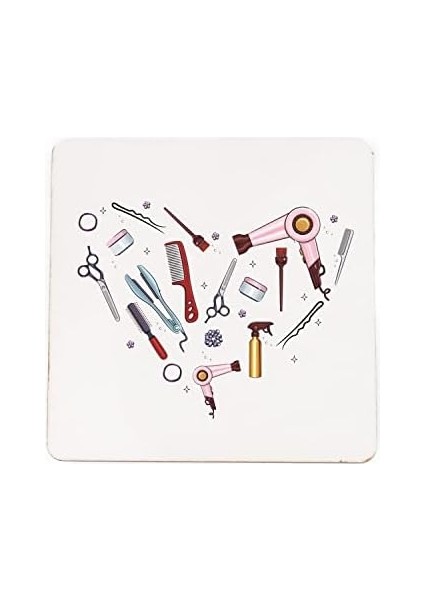 Kuaförüne Hediye Ahşap Bardak Altlığı fiyatları