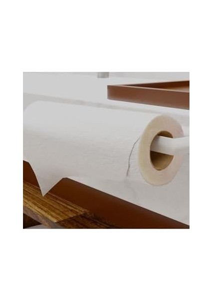 Metal Beyaz Yapışkanlı Kağıt Havluluk Yapışkanlı Havlu Askılığı, Banyo Askısı Yapışkanlı Havluluk ve Peçetelik 3m Yapışkanlı Tasarım