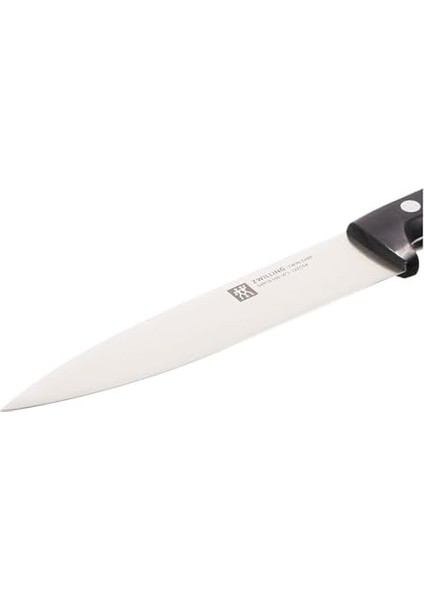 Twın Chef 2 Dilimleme Bıçağı, Paslanmaz Çelik, Siyah