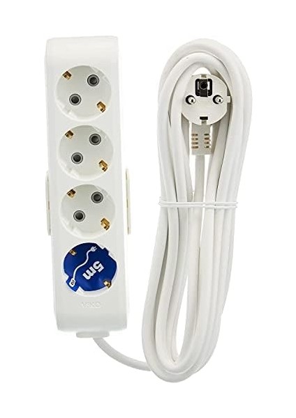 Multi-Let 4lü Topraklı Kablolu Ç.k 5mt Priz