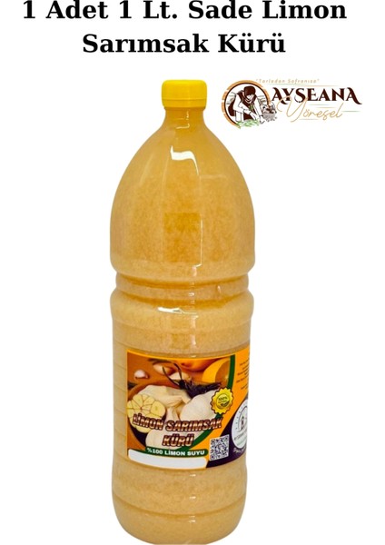 Limon Sarımsak Kürü 1 lt
