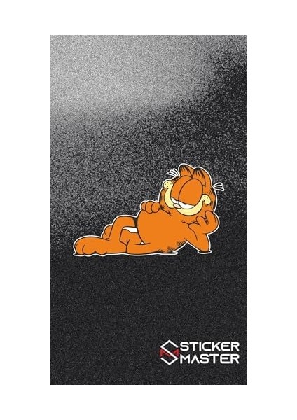 Master Garfield Motorsiklet,kask,laptop,motor ve Oto Araç Sticker 13 x 8 cm fiyatları