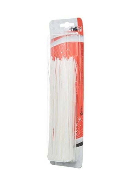 Kablo Bağı 200 x 2.5 mm 100 Adet Beyaz