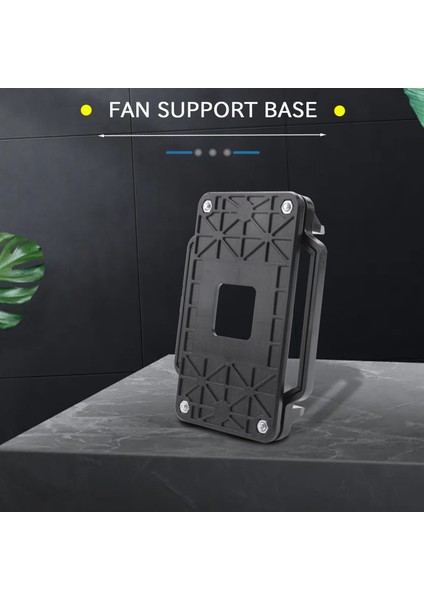 Amd Am2 Am3 Soketi Için Cpu Fan Tabanı Siyah Plastik (Yurt Dışından)