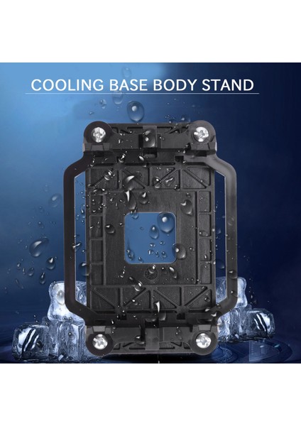 Amd Am2 Am3 Soketi Için Cpu Fan Tabanı Siyah Plastik (Yurt Dışından)