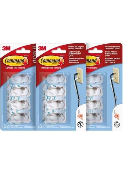 Kablo Düzenleyici, Klipsli Orta, 3x fiyatları