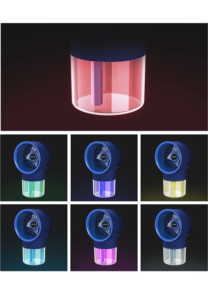 Soğutma Fanı Sisli Klima USB Şarjı Nemlendirme Sessiz Küçük Ev Ofis Için 4 (Yurt Dışından) fiyatları