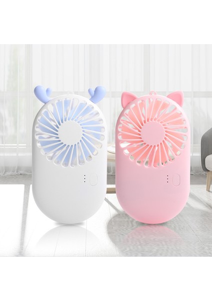 Yeni Desen Cep Fanları USB Şarj Mini Tutma Öğrenci Açık Havada Taşınabilir Küçük Fan Mini Hava Soğutucu Beyaz (Yurt Dışından) fiyatları