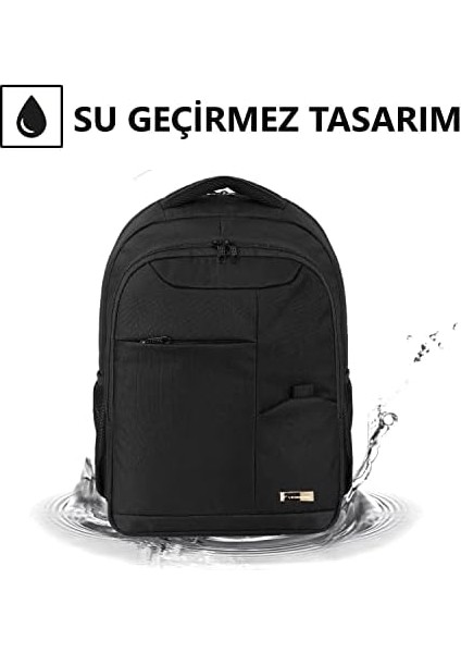 VGM-030 Sırt Çantası15,6 Inç Bilgisayar Uyumlu Laptop Çantası, Su Geçirmez, Erkek Kadın Çanta, Okul Çantası, Dizüstü Bilgisayar Sırt Çantası, Notebook Çantası,macbook Dizüstü iPad