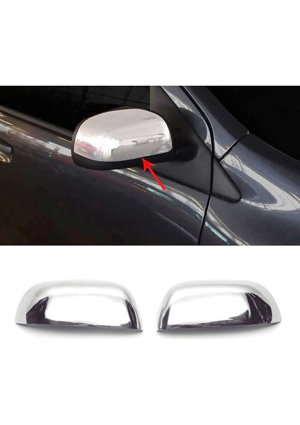 Dacia Duster 2010-2012 Ayna Kapağı Abs Krom 2 Prç