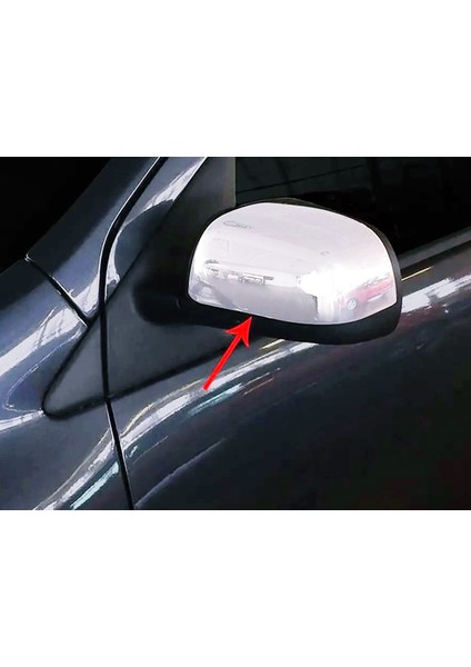 Dacia Duster 2010-2012 Ayna Kapağı Abs Krom 2 Prç