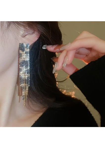 Gold Leopar Desenli Taşlı Şık Sallantılı Küpe Choker Kolye Su Yolu Bileklik Set fırsatları
