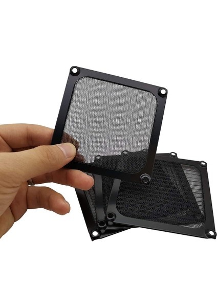 5 Adet Bilgisayar Fanı Filtre Izgaraları Alüminyum Toz Geçirmez Kapak Toz Pc Soğutma Şasi Fanları 90MM (Yurt Dışından) fırsatları