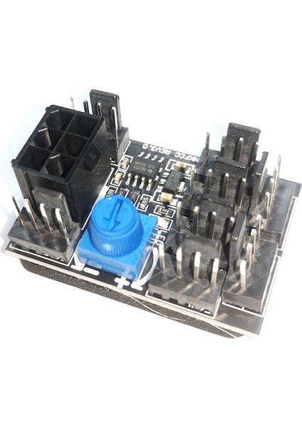 10 Adet Şasi Fanı Pwm Hub Hız Kontrol Cihazı Yüksek DC12V 3pın/4pın Masaüstü Bilgisayar Soğutma Fanları Splitter (Yurt Dışından)