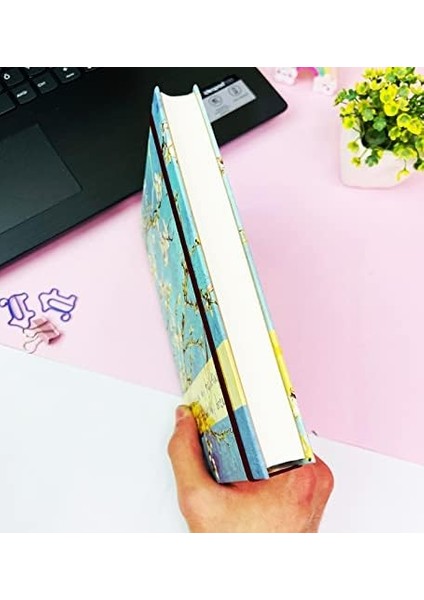 Çiçeği Tasarımlı Kalın Kitap Görünümlü Defter ve Bez Çanta Set modelleri