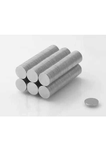 Neodyum Mıknatıs D10X1 mm 100 Adet