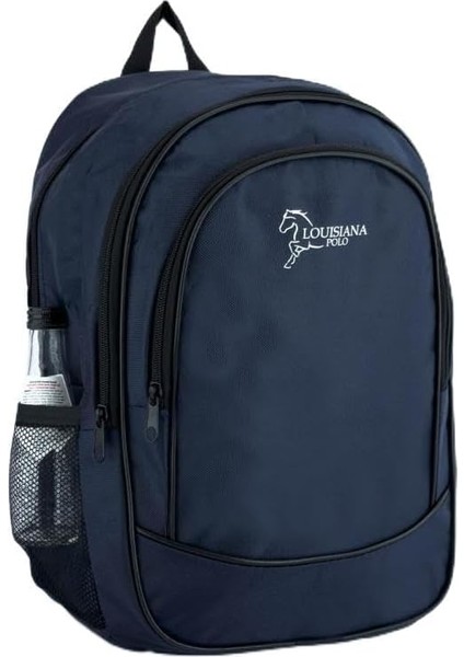 Polo 3 Bölmeli Okul Sırt Çantası Lacivert 2450