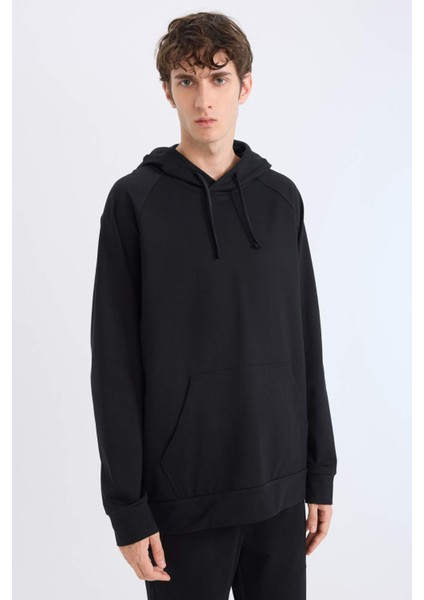 fit Standart Fit Kapüşonlu Sporcu SWEATSHIRT D8014AX25SP