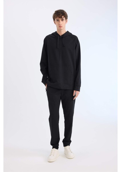fit Standart Fit Kapüşonlu Sporcu SWEATSHIRT D8014AX25SP