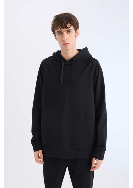 fit Standart Fit Kapüşonlu Sporcu SWEATSHIRT D8014AX25SP