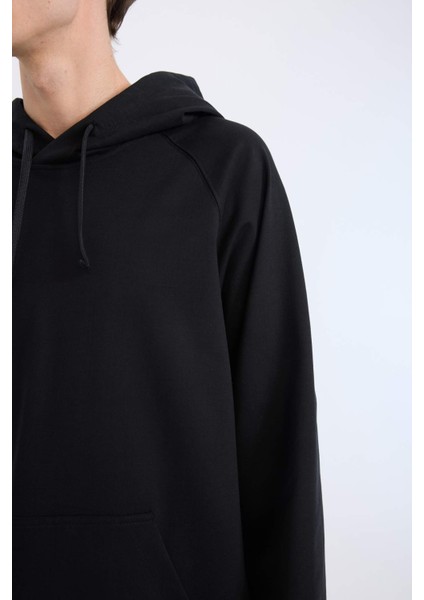 fit Standart Fit Kapüşonlu Sporcu SWEATSHIRT D8014AX25SP
