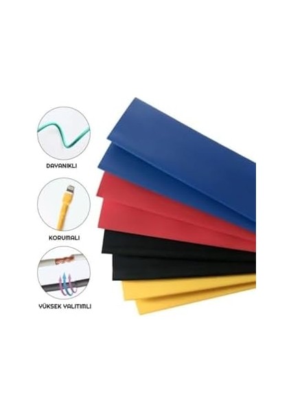 164 Parça Renkli Isıyla Daralan Makaron Seti Shrink Boru Kablo Koruyucu Kablo Tamir Kiti fiyatları