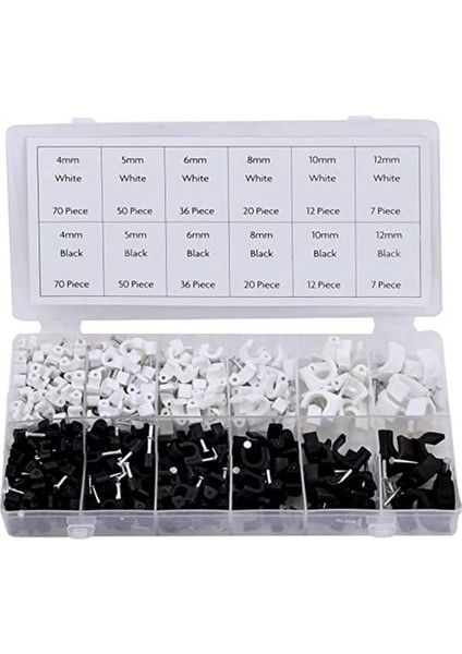 61290 390 Parça Klips Seti