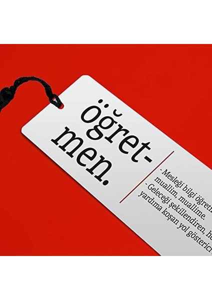 Kelime Anlamlı Kitap Ayracı modelleri