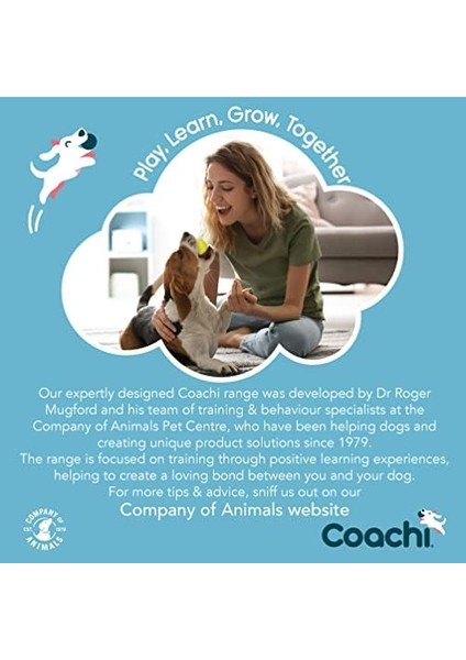 Of Animals Coachi Profesyonel Köpek Eğitim ve Ödül Çantası, Lacivert Mercan Sarı fiyatları