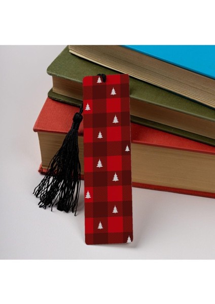 Yeni Yıl Konsept Tasarımlı Kitap Ayracı