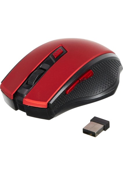 SMW-777 USB Kırmızı 2.4ghz Optik Wireless Mouse