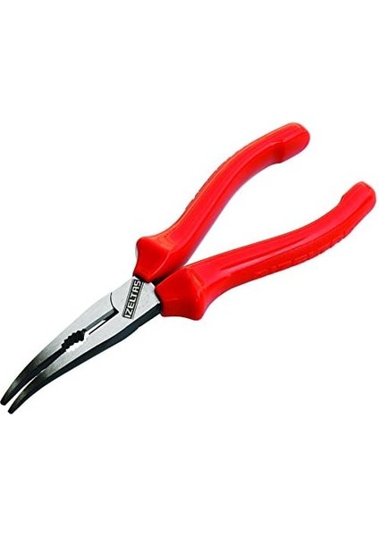 Uzun Kargaburun Eğri Uçlu Opak Seri, Kırmızı, 180 mm fiyatları