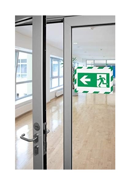 Mıknatıslı Güvenlik Çerçeveleri-Yeşil/beyaz Renk-2'li modelleri