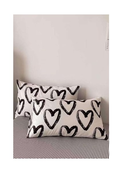 Ekose Kalpler Çift Kişilik Nevresim Takımı Pamuklu modelleri