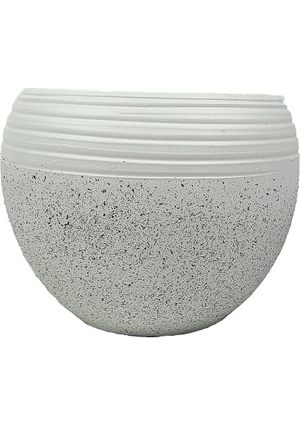 Tasarımı Ev Dekorasyon Beyaz Granit Küp Saksı Saksılık Salon Çiçeklik