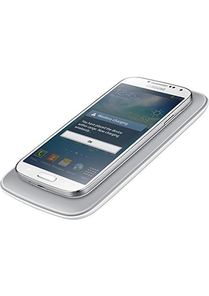 Galaxy S4 Için Kablosuz Wireless Şarj Istasyonu - Beyaz modelleri