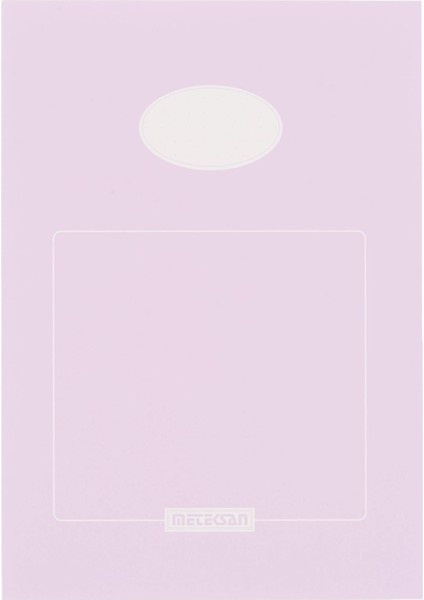 A5 Renkli Bloknot 50 Yaprak, Noktalı, Eflatun