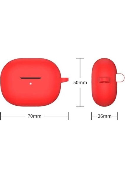 Silikon Koruyucu Kılıf, Redmi Buds 3 Lite ile Uyumlu (Beyaz) modelleri