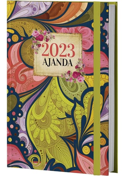 Kitabevi Mor Kelebek Cümbüş 2023 Ajanda, 13.5X21CM, 128 Sayfa, Ciltli