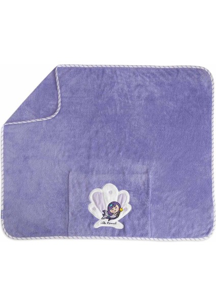 Moo Soft Cuddles Bebek Battaniye Küçük Deniz Kızı (Lila)