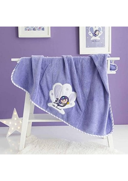 Moo Soft Cuddles Bebek Battaniye Küçük Deniz Kızı (Lila)