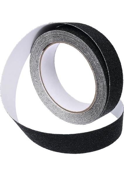 LR-KYB003 Siyah Merdiven Kaydırmaz Bant 25MM x 10 Metre