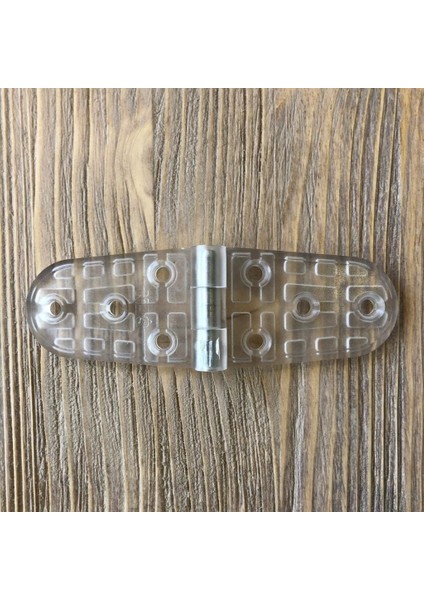 Hırdavat Plastik Oval Menteşe 11 cm (2 Adet) Şeffaf