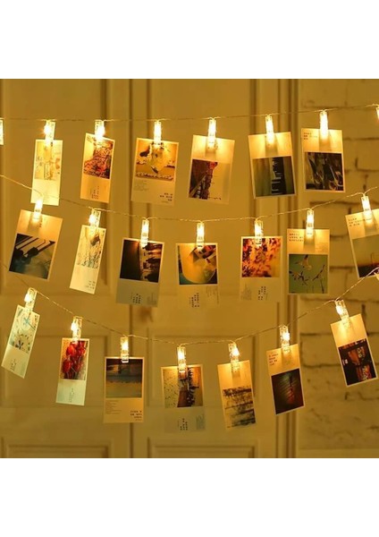 Mandallı LED Işıklı Dekoratif Aydınlatma 3 Metre fiyatları