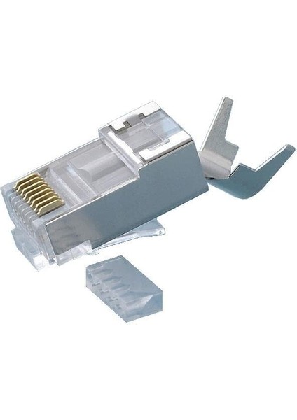 Cat7 RJ45 Konnektör 10 Adet