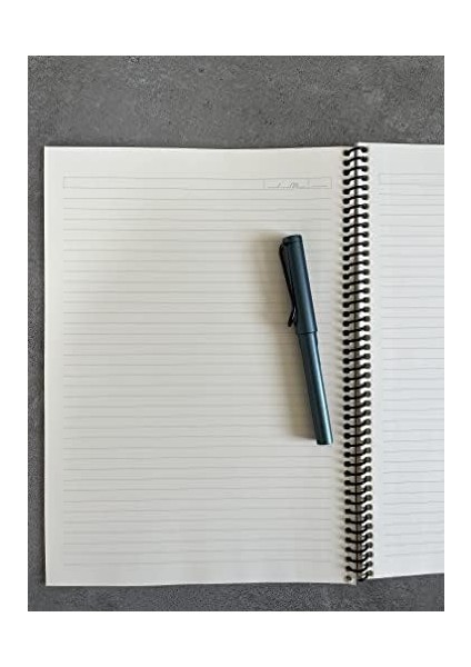 Tanıtım Çizgili Spiralli Defter, A4 Boyut (21X29,7 Cm), 60 Yaprak, 90GR. Ivory Kağıt, Ofis Için Ideal, Planlayıcı (Kahverengi Kapak) fiyatları