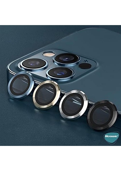 iPhone 15 Pro İçin Tekli Kamera Lens Koruma Camı Sierra Mavisi