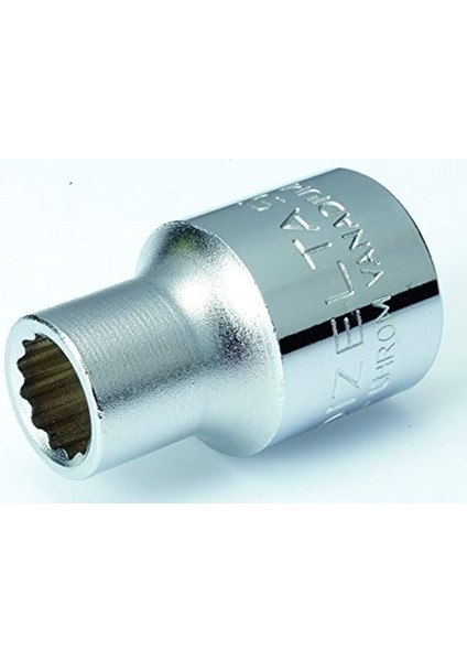 1413061095 3/8" Sae 1/2" On Iki Köşe Lokma Anahtar, Krom